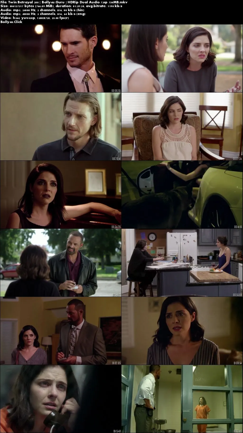 Twin Betrayal 208 HDRip 750Mb Hindi Dual Audio 720p Download