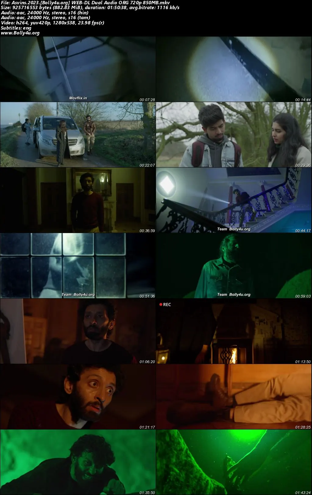 Asvins 2023 WEB-DL UNCUT Hindi Dual Audio ORG Full Movie Download 1080p  720p  480p
