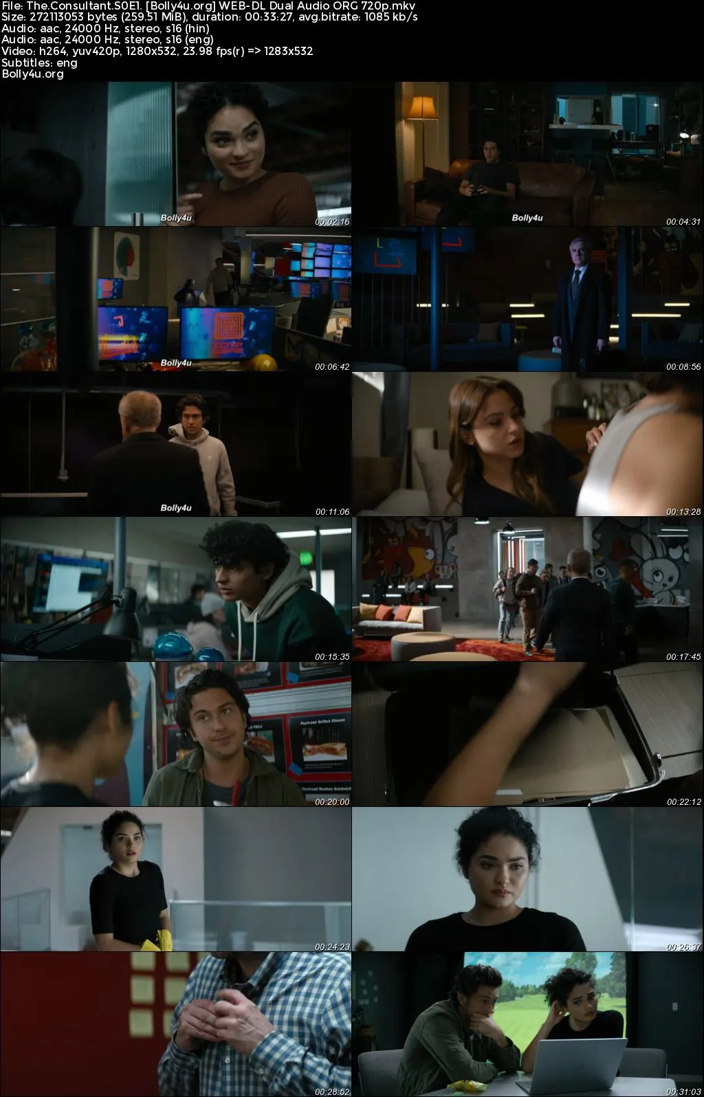 The Consultant 2023 WEB-DL Hindi Dual Audio ORG S01 Complete Download 720p