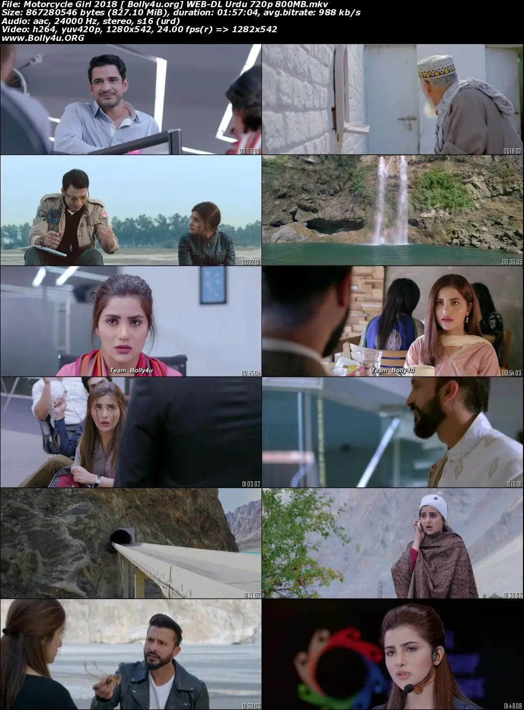 Motorcycle Girl 2018 WEB-DL 350Mb Urdu 480p Download