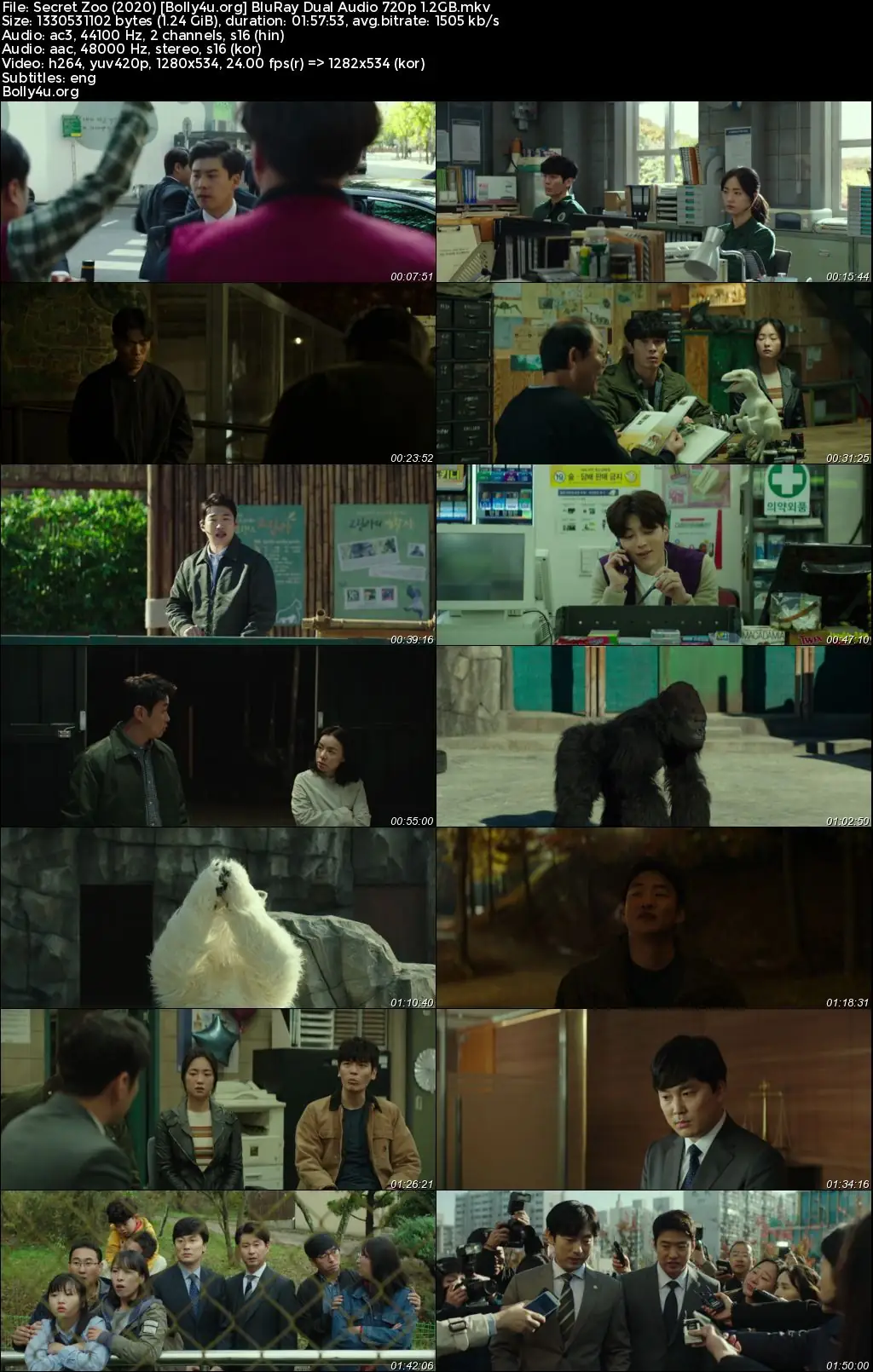 Secret Zoo 2020 BluRay Hindi Dual Audio Full Movie Download 720p  480p