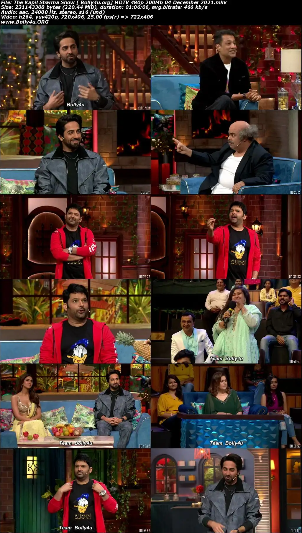 The Kapil Sharma Show HDTV 480p 200Mb 04 December 2021 Download