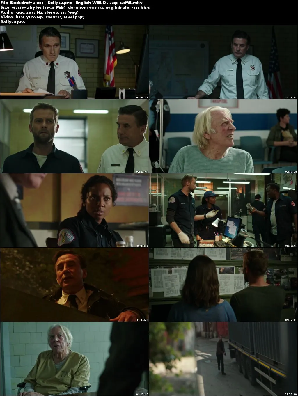 Backdraft 2 2019 WEB-DL 300MB English 480p Download