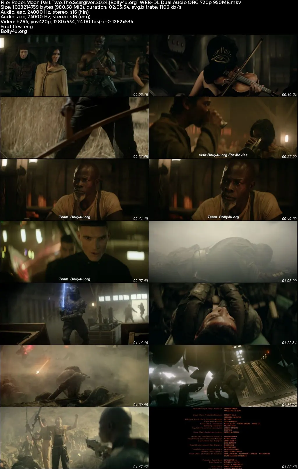 Rebel Moon Part Two The Scargiver 2024 WEB-DL Hindi Dual Audio ORG Full Movie Download 1080p  720p  480p