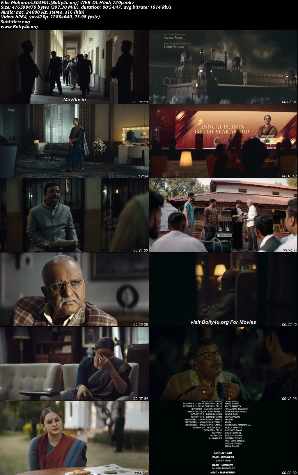 Maharani 2025 WEB-DL Hindi S04 Complete Download 720p  480p