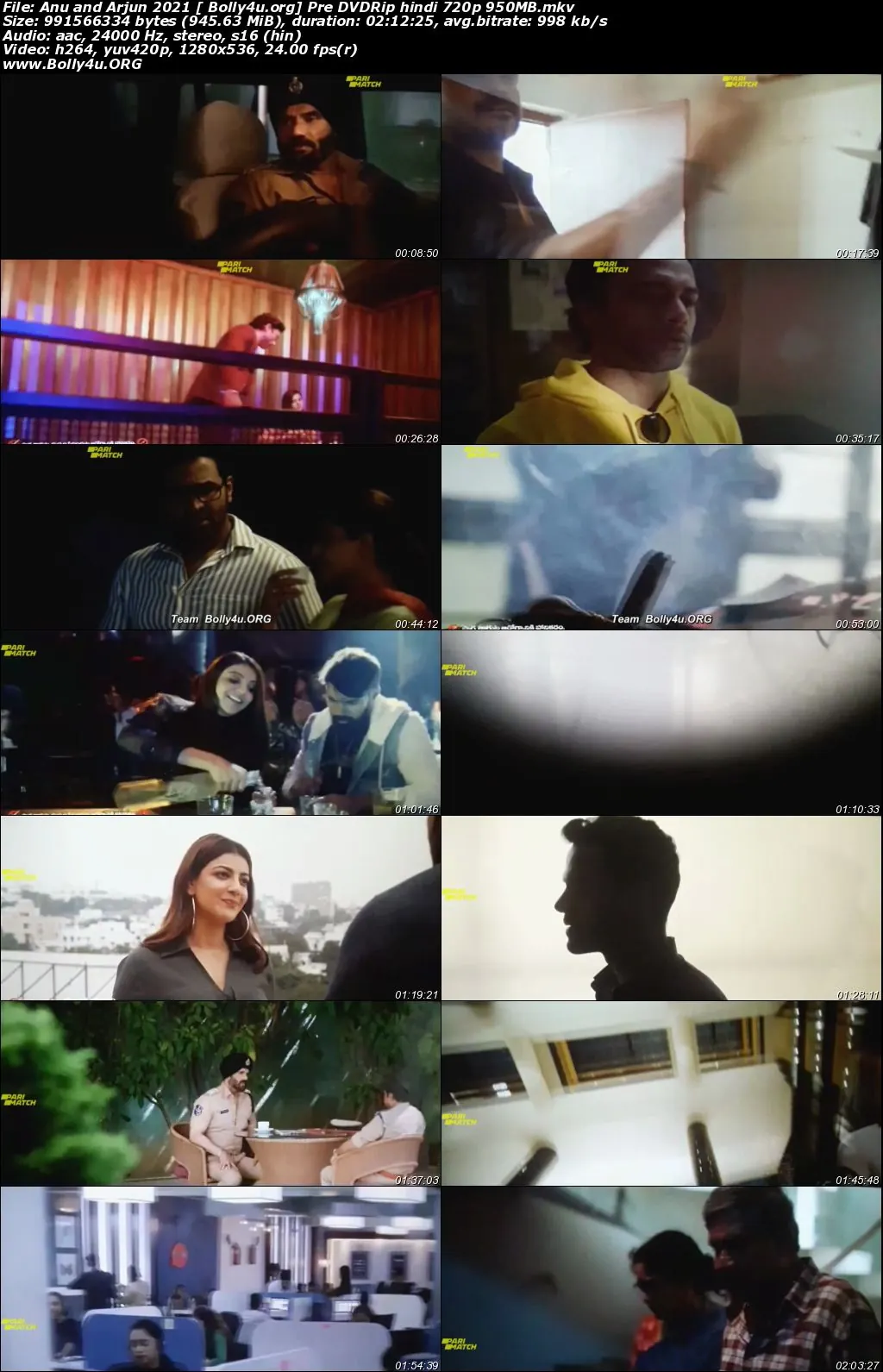 Anu and Arjun 2021 Pre DVDRip 450MB Hindi Dubbed 480p Download
