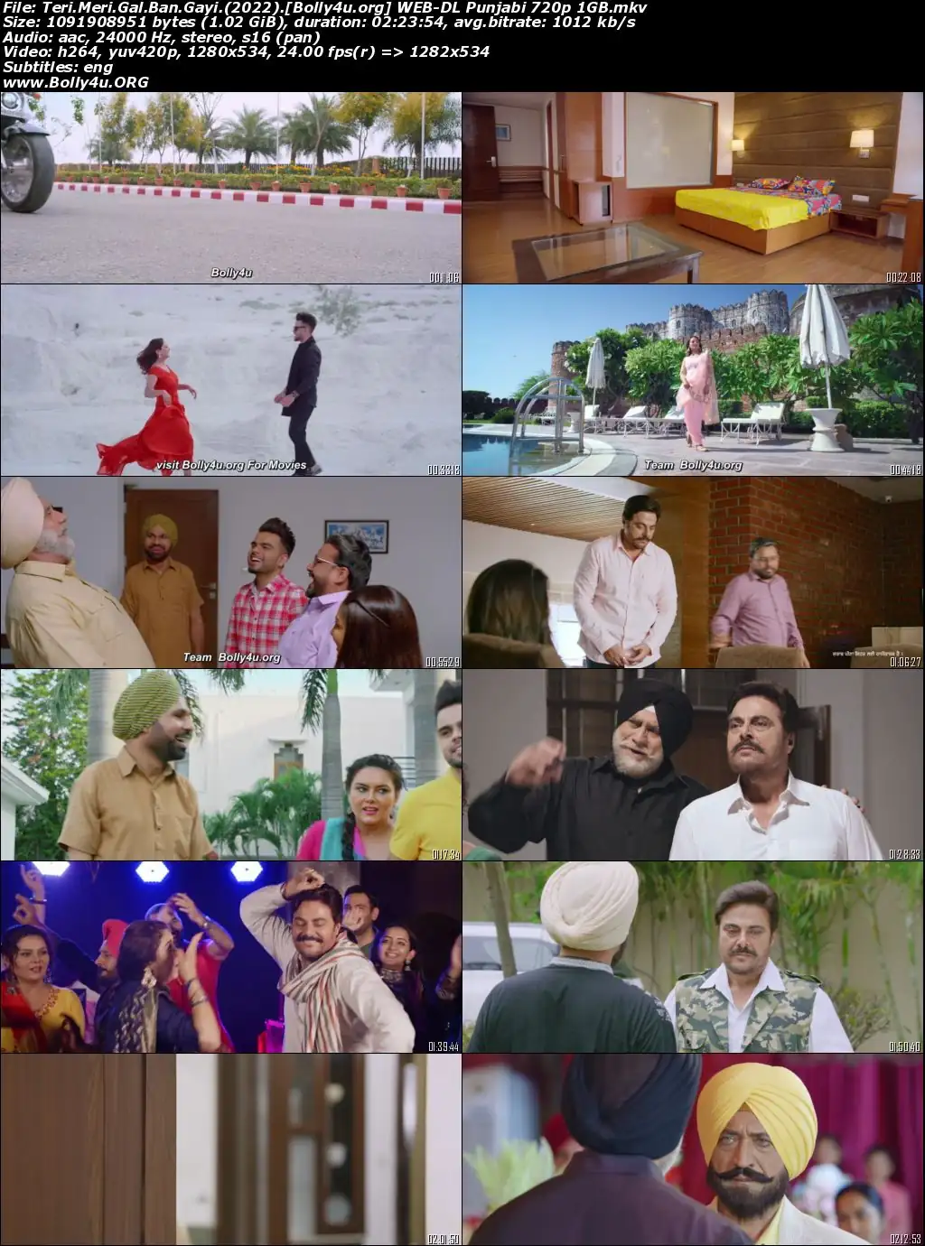 Teri Meri Gal Ban Gayi 2022 WEB-DL Punjabi Full Movie Download 1080p  720p  480p