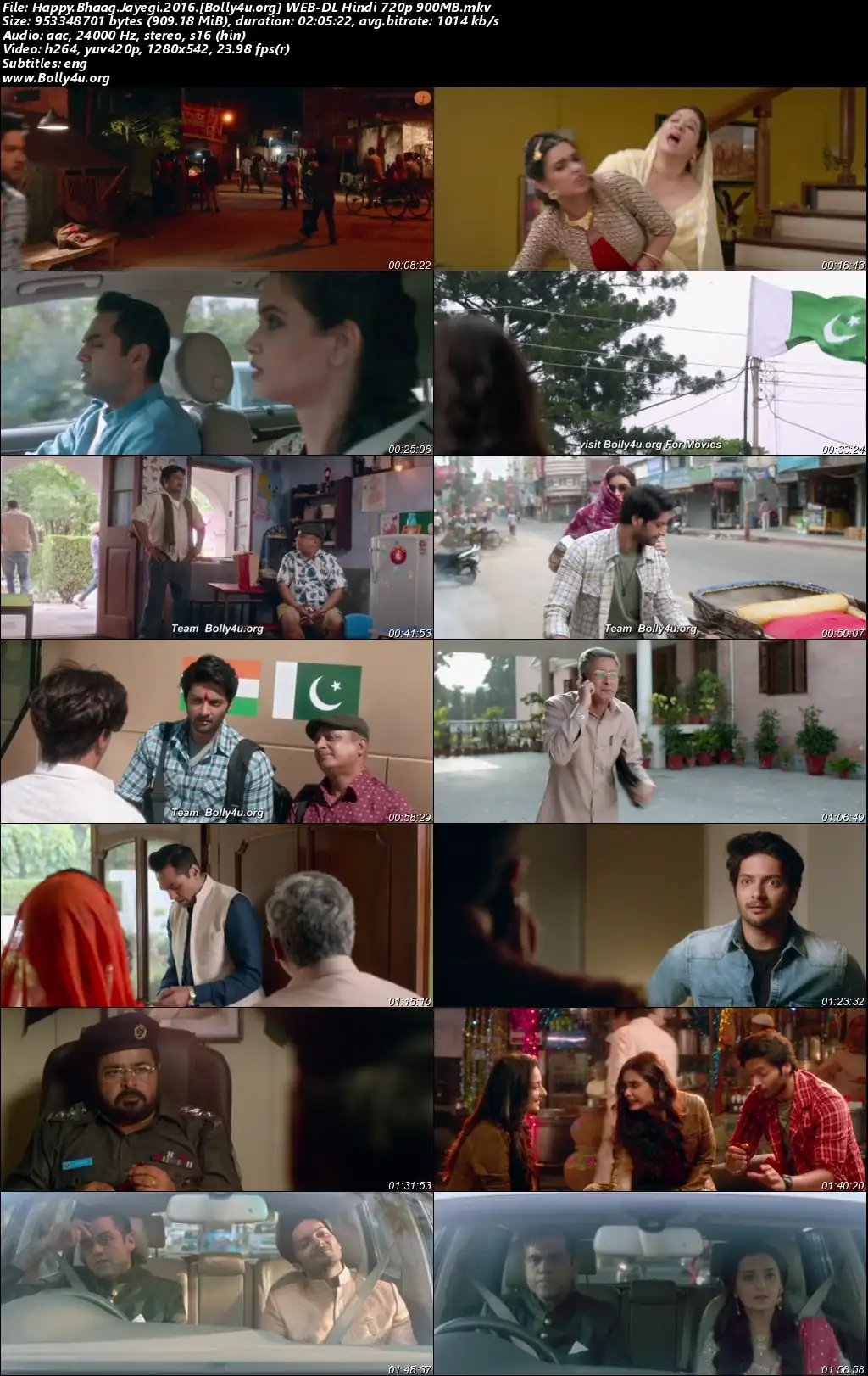 Happy Bhag Jayegi 2016 WEB-DL Hindi Full Movie Download 1080p  720p  480p