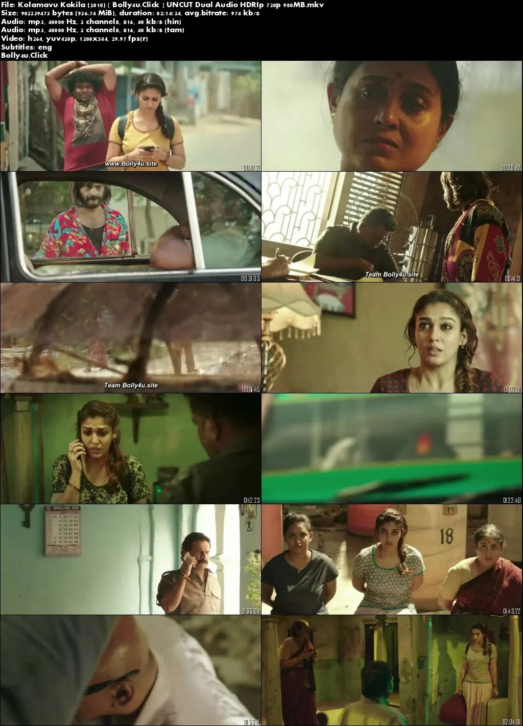 Kolamavu Kokila 2018 HDRip 900MB UNCUT Hindi Dual Audio 720p Download