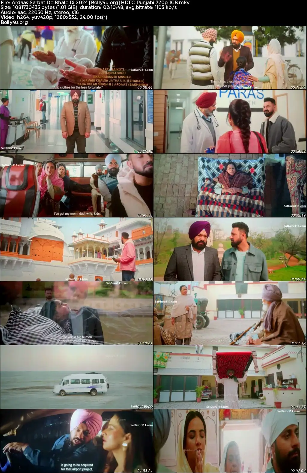 Ardaas Sarbat De Bhale Di 2024 HDTC Punjabi Full Movie Download 1080p  720p  480p