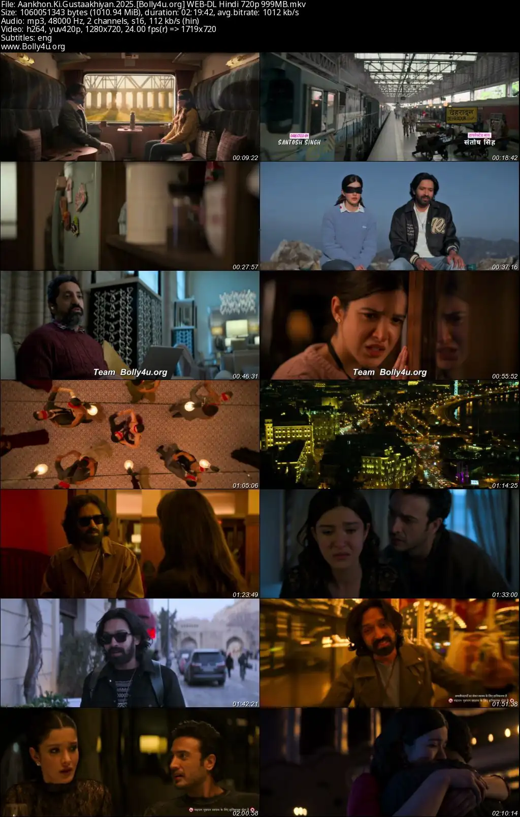 Aankhon Ki Gustaakhiyan 2025 WEB-DL Hindi Full Movie Download 1080p  720p  480p