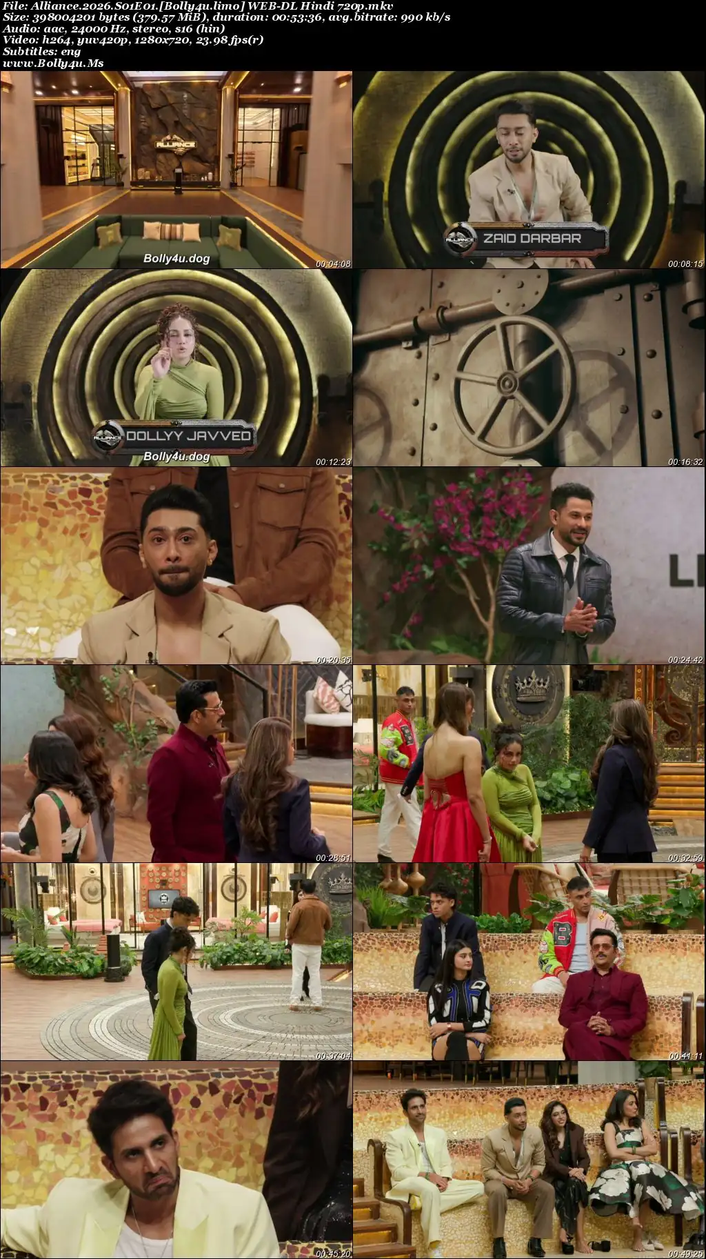 Alliance 2026 WEB-DL Hindi S01 Complete Download 720p