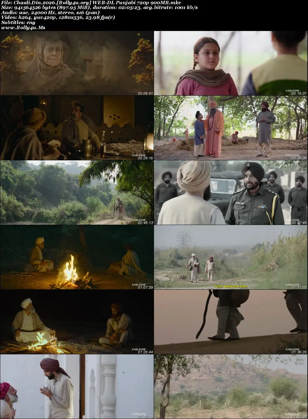 Chaali Din 2026 WEB-DL Punjabi Full Movie Download 1080p  720p  480p
