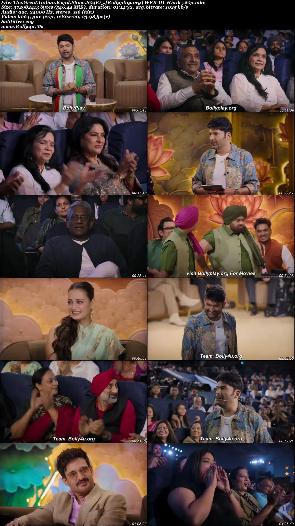 The Great Indian Kapil Show 2025 WEB-DL Hindi S04 Complete Download 720p