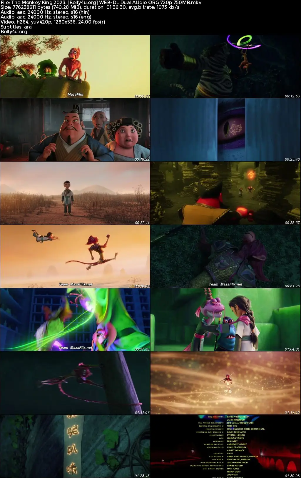 The Monkey King 2023 WEB-DL Hindi Dual Audio ORG Full Movie Download 1080p  720p  480p
