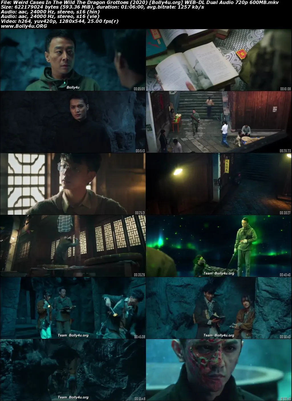 Weird Cases In The Wild The Dragon Grottoes 2020 WEB-DL Hindi Dual Audio Full Movie Download