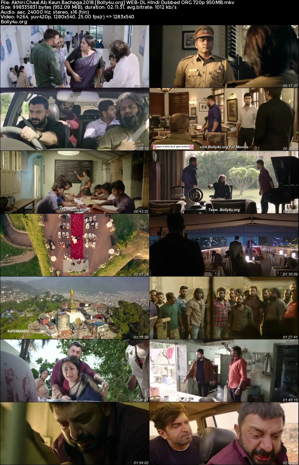 Akhiri Chaal Ab Kaun Bachega 2018 WEB-DL Hindi Dubbed ORG Full Movie Download 1080p  720p  480p