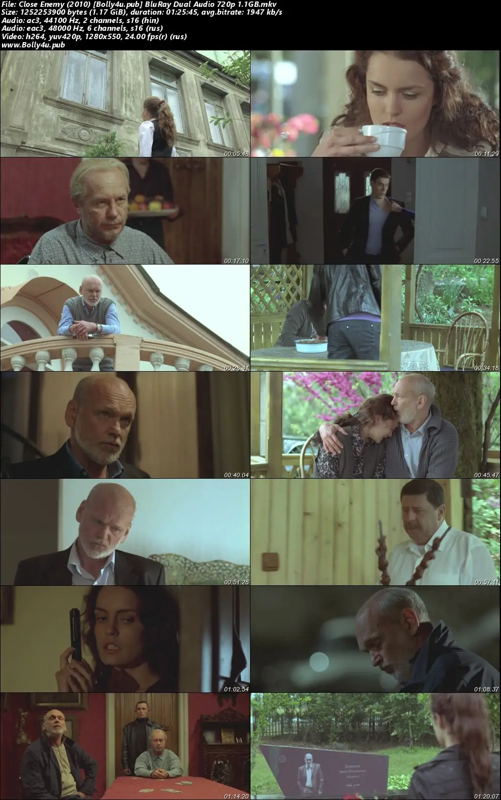 Close Enemy 2010 BluRay Hindi Dual Audio Full Movie Download 720p  480p