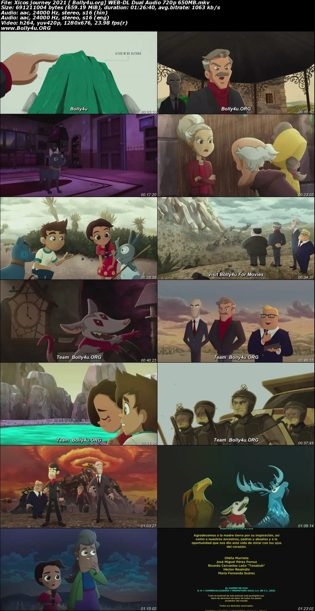 Xicos Journey 2021 WEB-DL 650Mb Hindi Dual Audio 720p Download