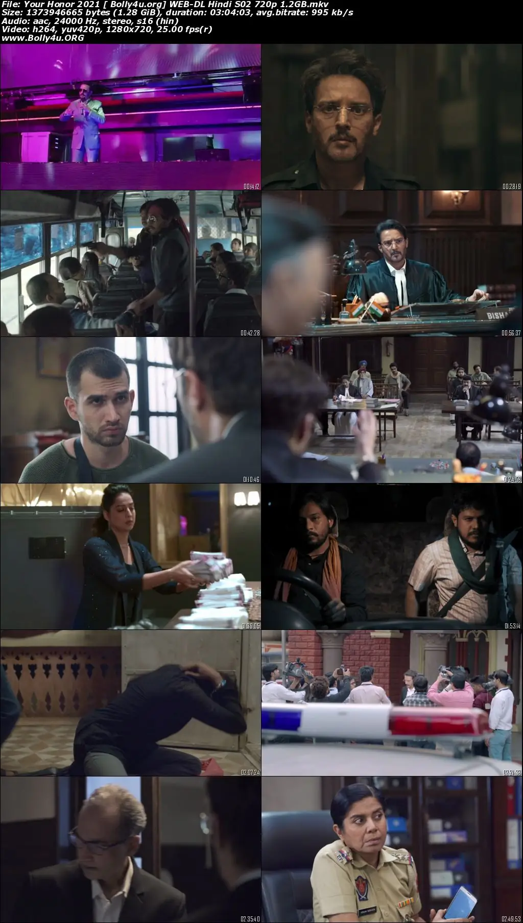 Your Honor 2021 WEB-DL 550MB Hindi S02 Download 480p