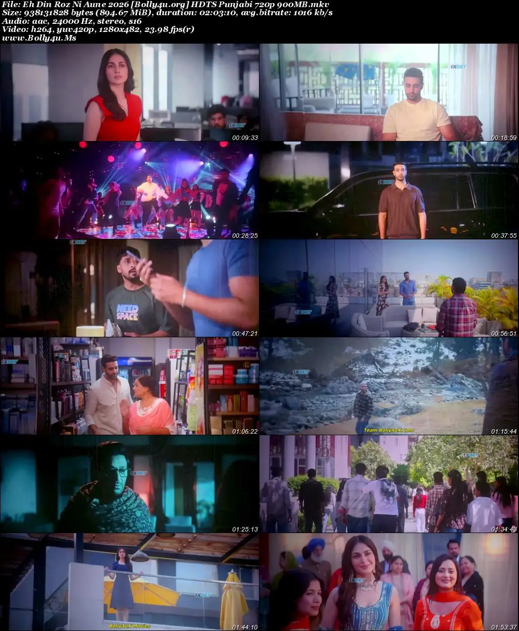 Eh Din Roz Ni Aune 2026 HDTS Punjabi Full Movie Download 1080p  720p  480p