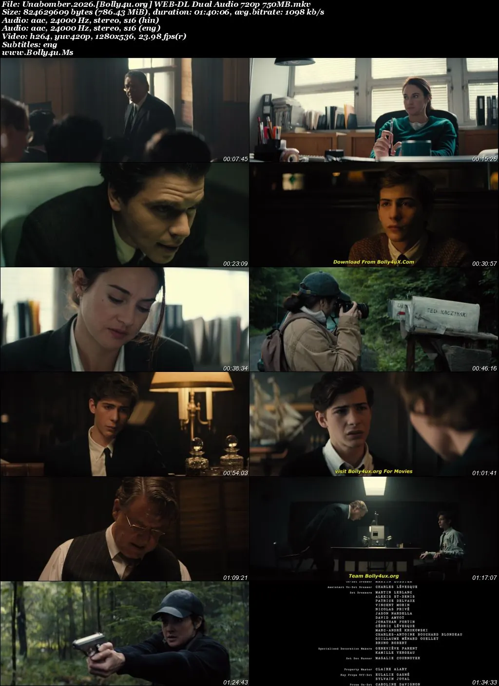 Unabomber 2026 WEB-DL Hindi Dual Audio ORG Full Movie Download 1080p  720p  480p