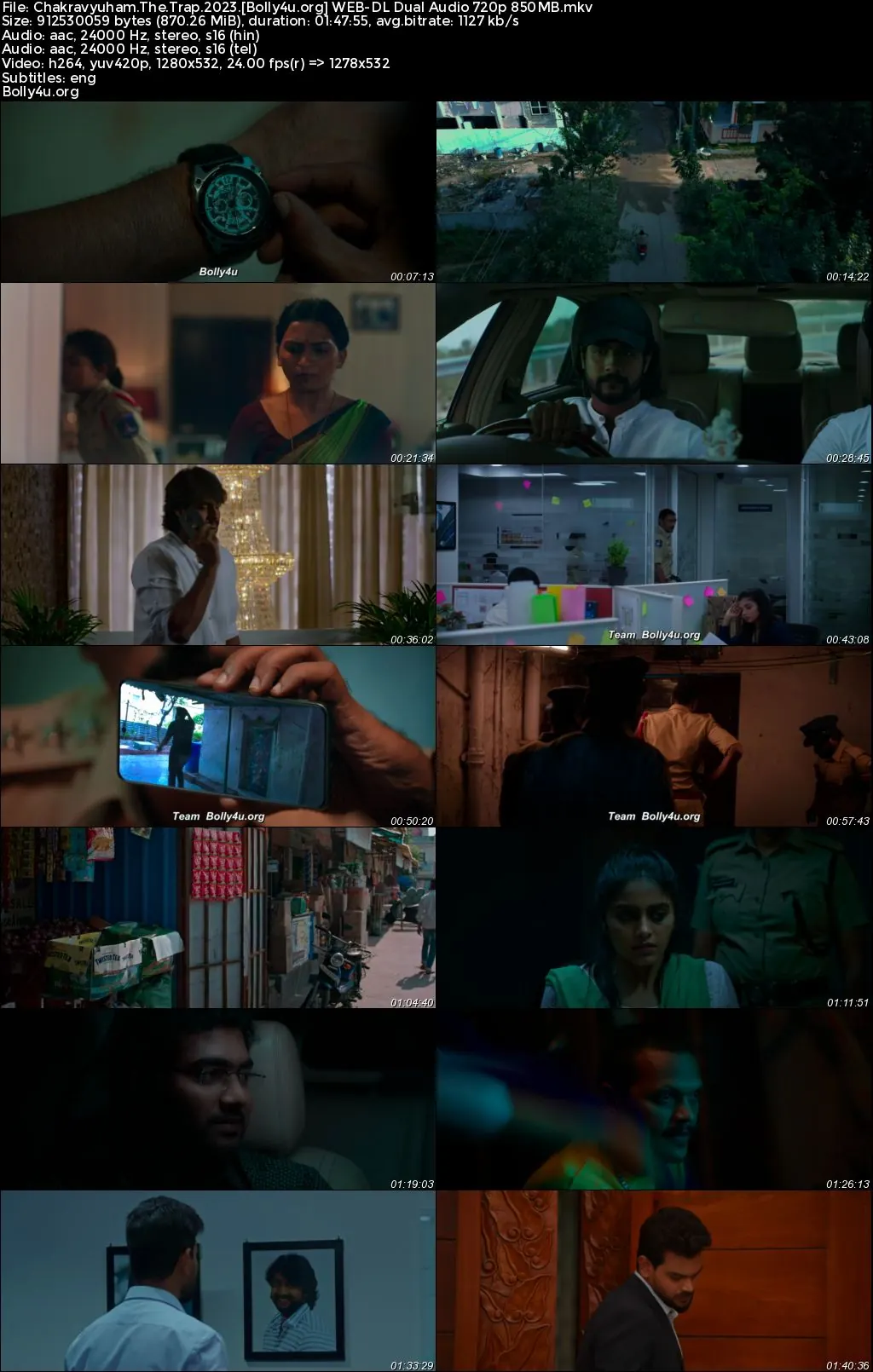 Chakravyuham The Trap 2023 WEB-DL UNCUT Hindi Dual Audio ORG Full Movie Download 1080p  720p  480p