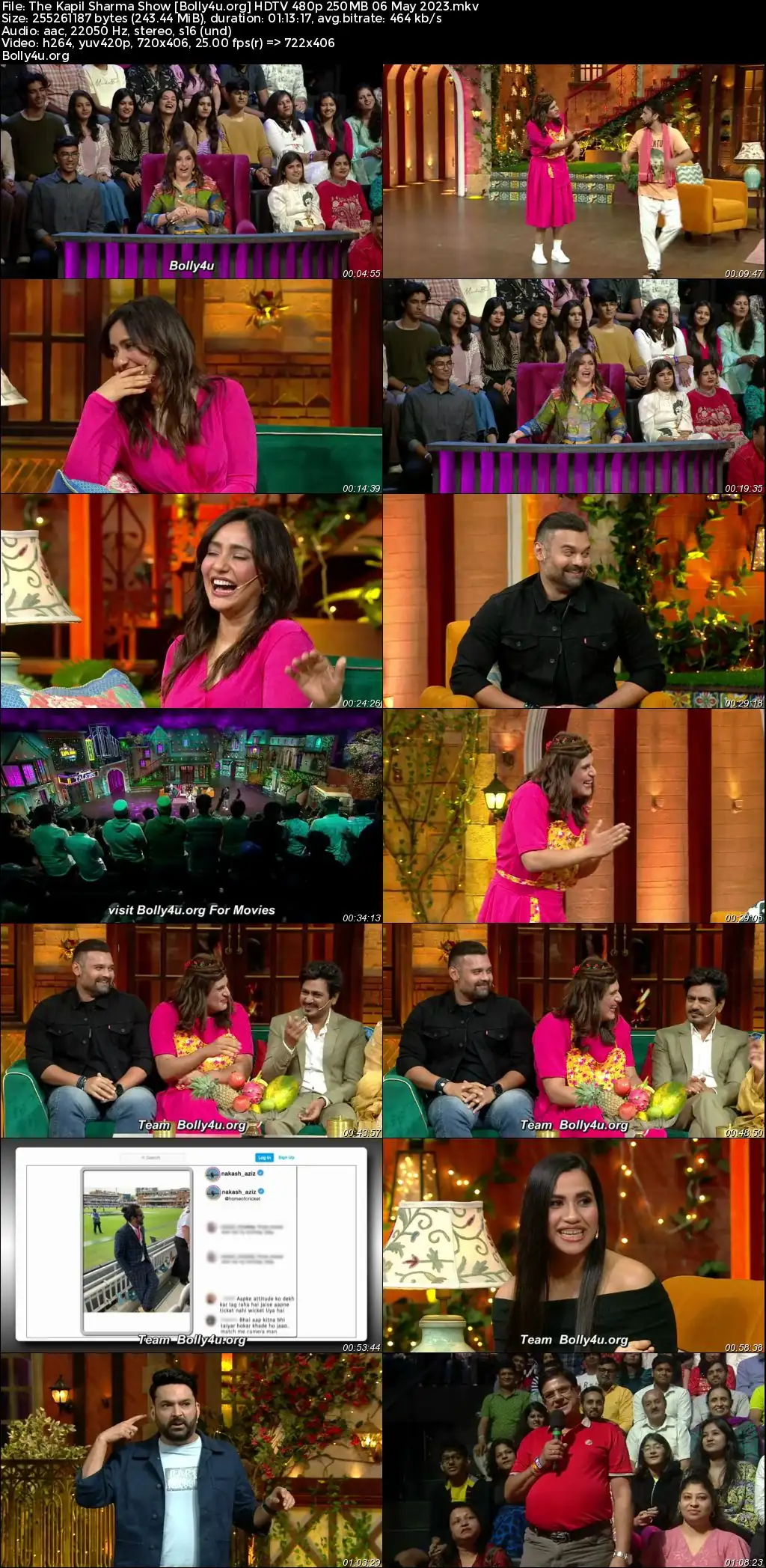 The Kapil Sharma Show HDTV 480p 250MB 06 May 2023 Download