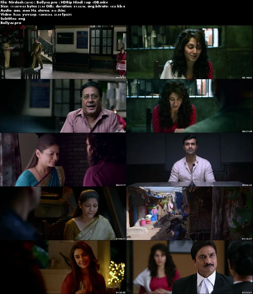 Nirdosh 2018 HDRip 1GB Full Hindi Movie Download 720p ESub