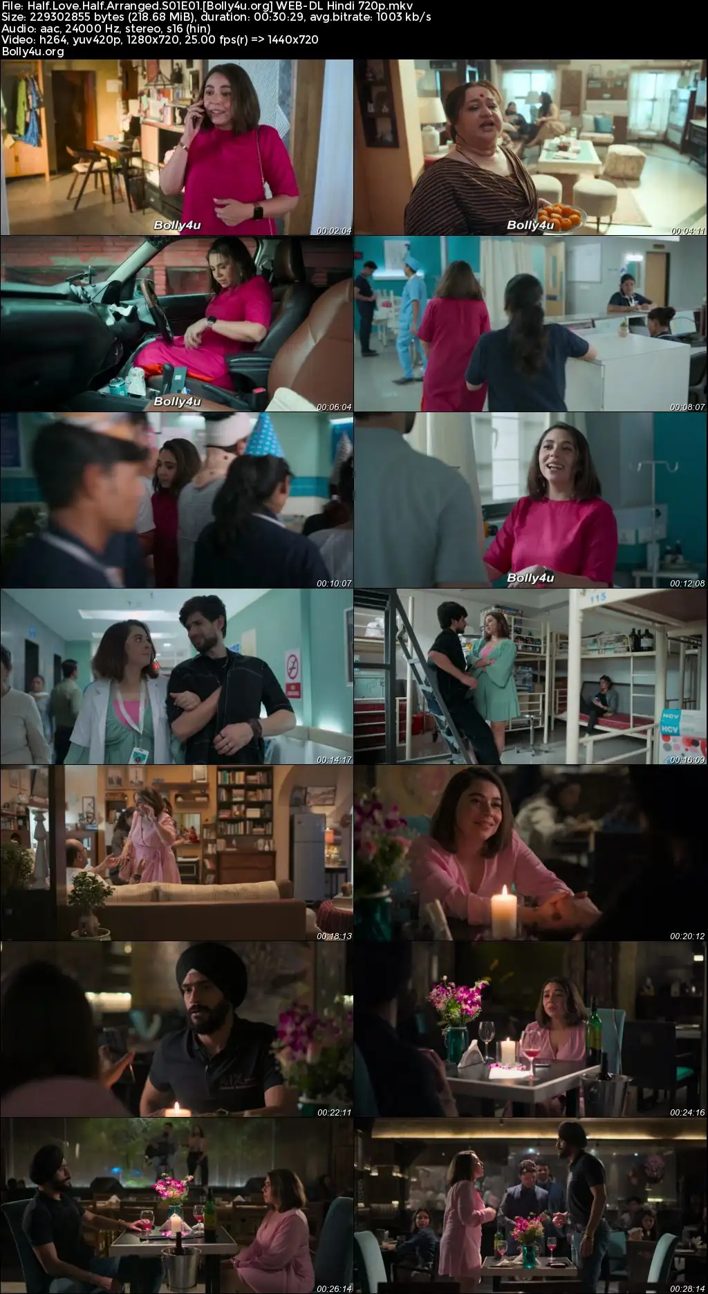 Half Love Half Arranged 2023 WEB-DL Hindi S01 Complete Download 720p  480p