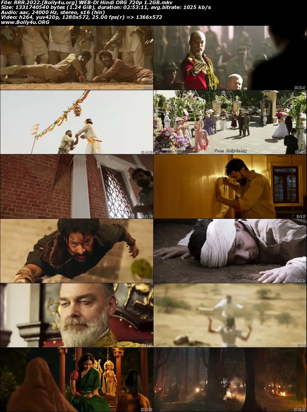 RRR 2022 WEB-DL Hindi ORG 720p 480p Download
