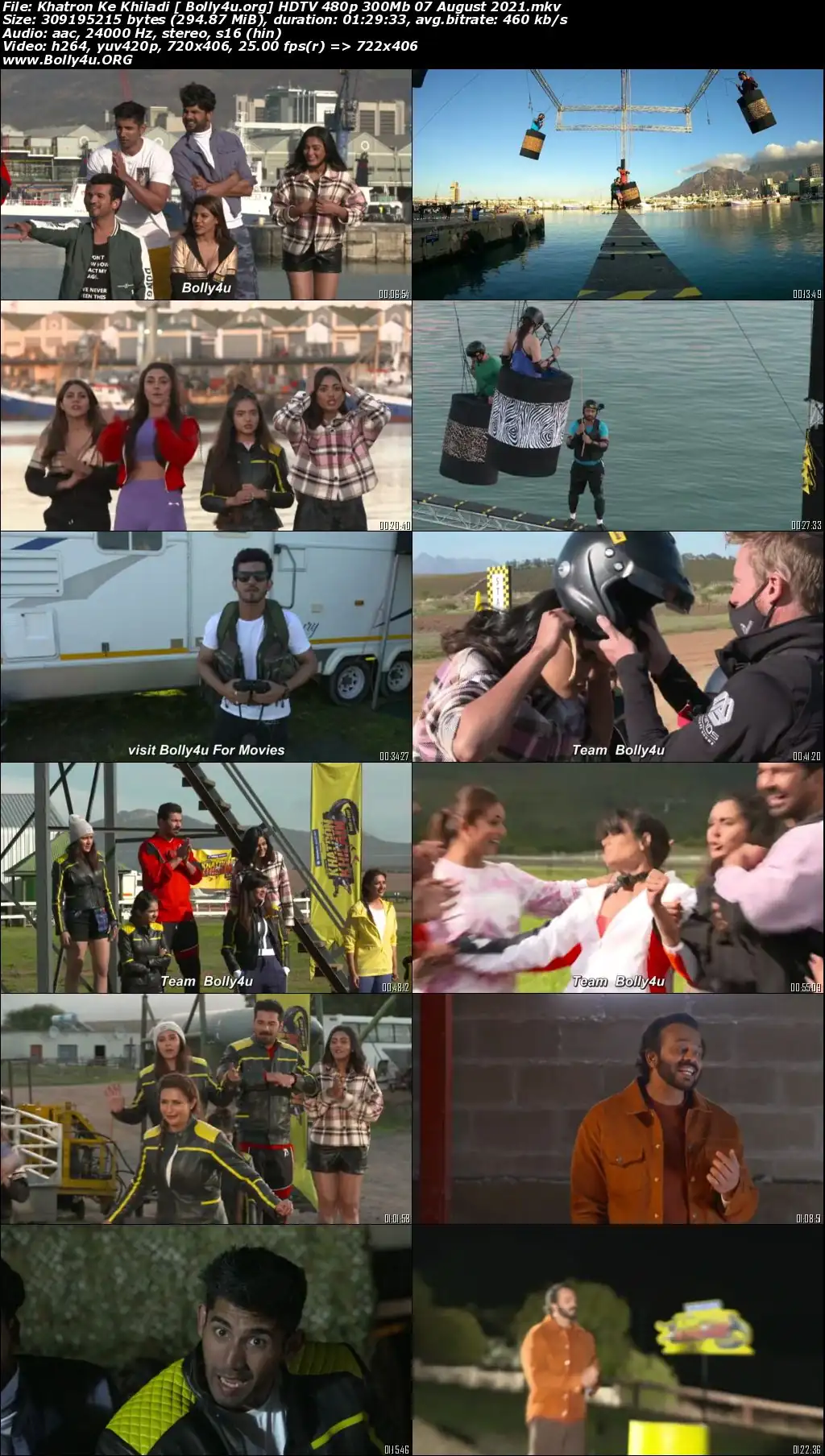 Khatron Ke Khiladi HDTV 480p 300Mb 07 August 2021 Download