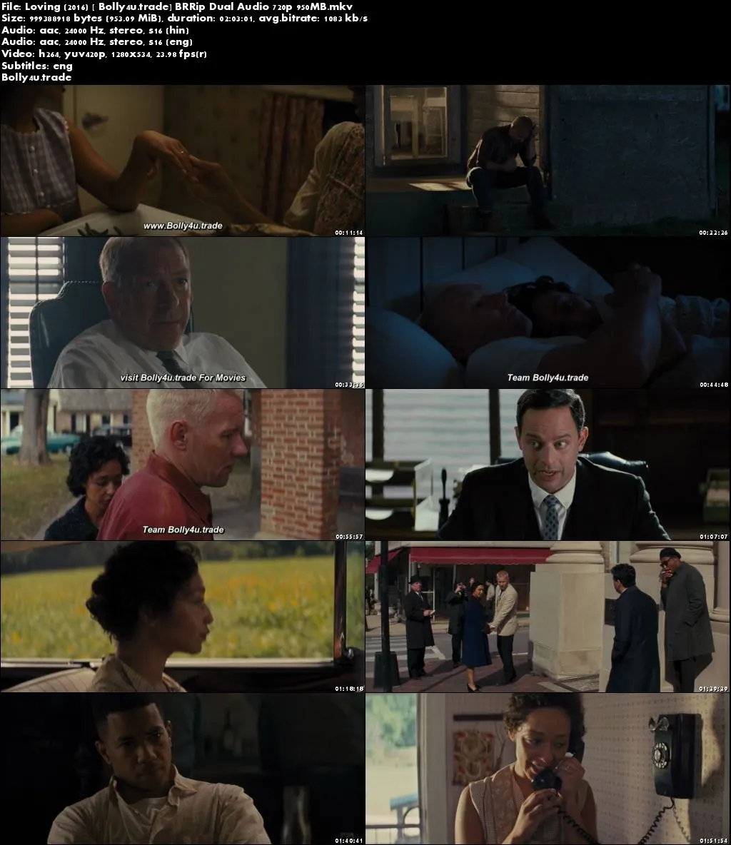 Loving 2016 BRRip 950Mb Hindi Dual Audio 720p ESub Download
