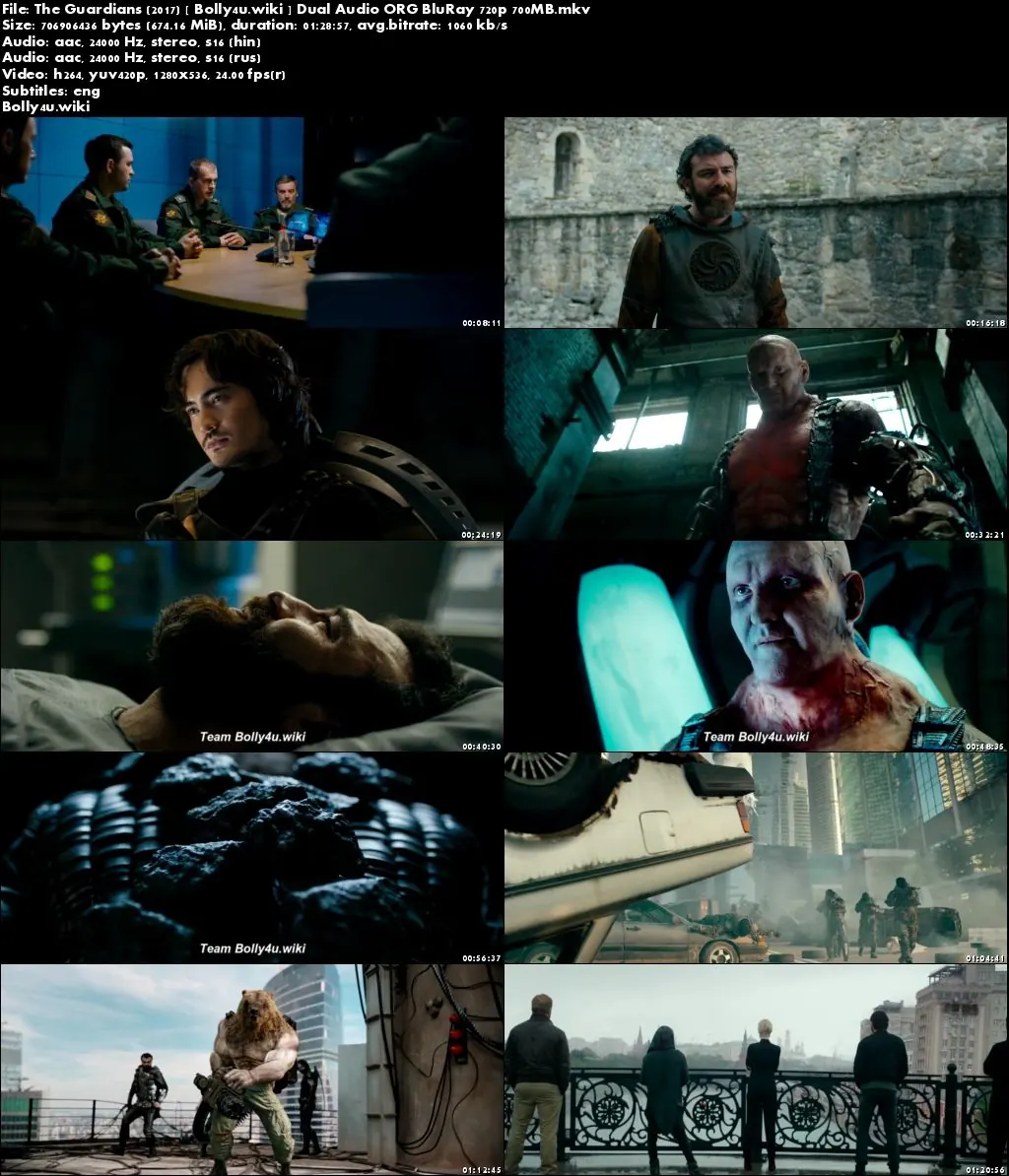 The Guardians 2017 BRRip 700MB Hindi Dual Audio ORG 720p Download
