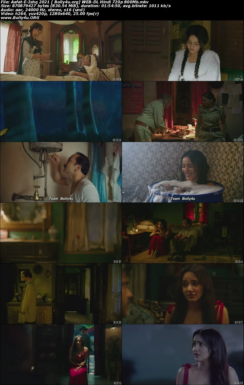 Aafat-E-Ishq 2021 WEB-DL 300Mb Hindi Movie Download 480p