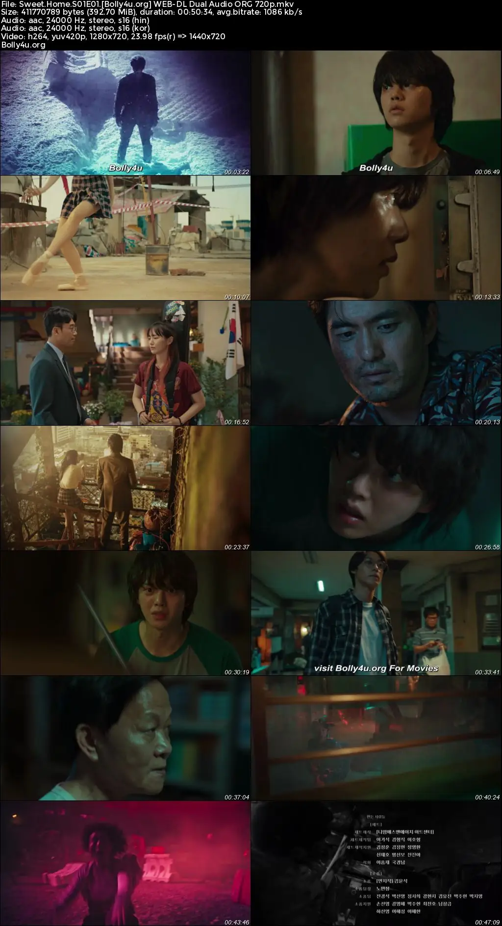Sweet Home 2020 WEB-DL Hindi Dual Audio ORG S01 Complete Download 720p  480p