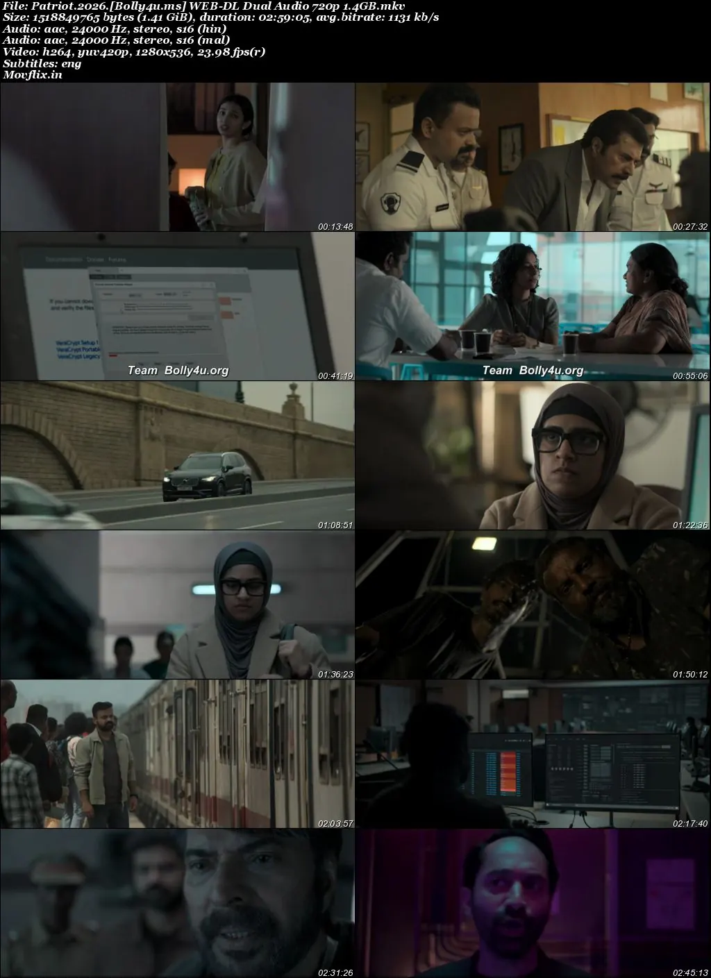 Patriot 2026 WEB-DL UNCUT Hindi Dual Audio ORG Full Movie Download 1080p  720p  480p
