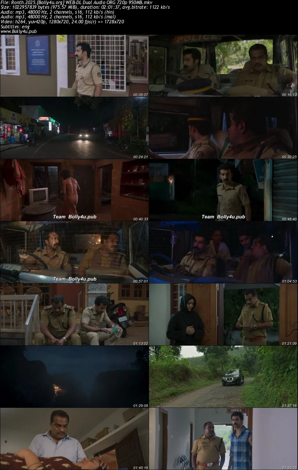 Ronth 2025 WEB-DL UNCUT Hindi Dual Audio ORG Full Movie Download 1080p  720p  480p