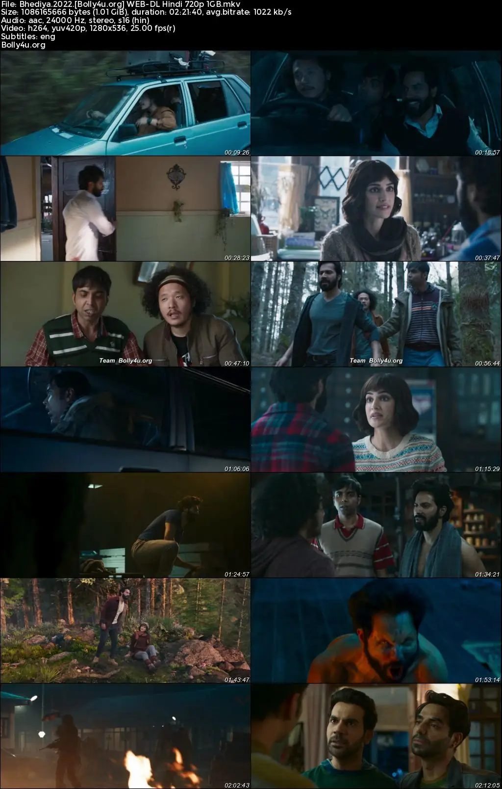 Bhediya 2022 WEB-DL Hindi Full Movie Download 1080p  720p  480p