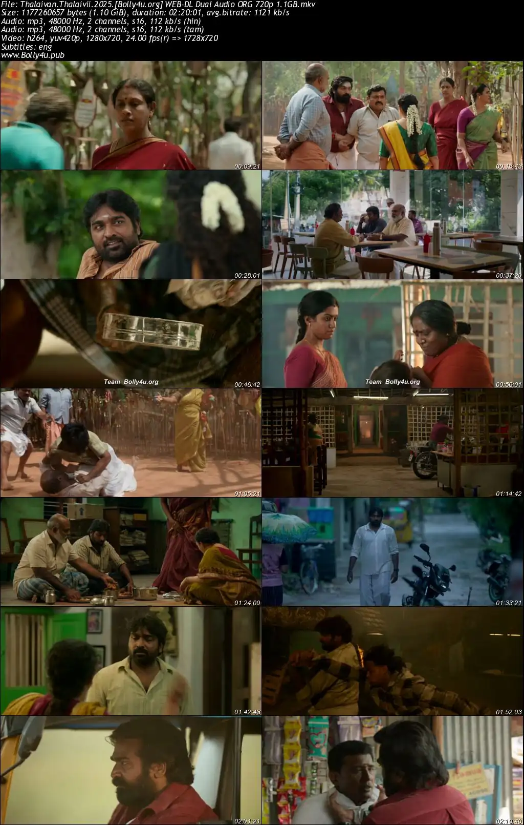 Thalaivan Thalaivii 2025 WEB-DL UNCUT Hindi Dual Audio ORG Full Movie Download 1080p  720p  480p