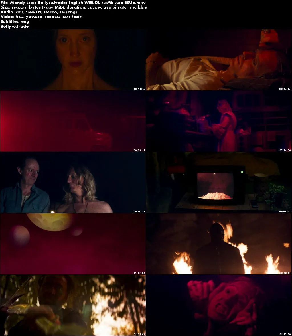 Mandy 2018 WEB-DL 950Mb Full English Movie Download 720p ESub