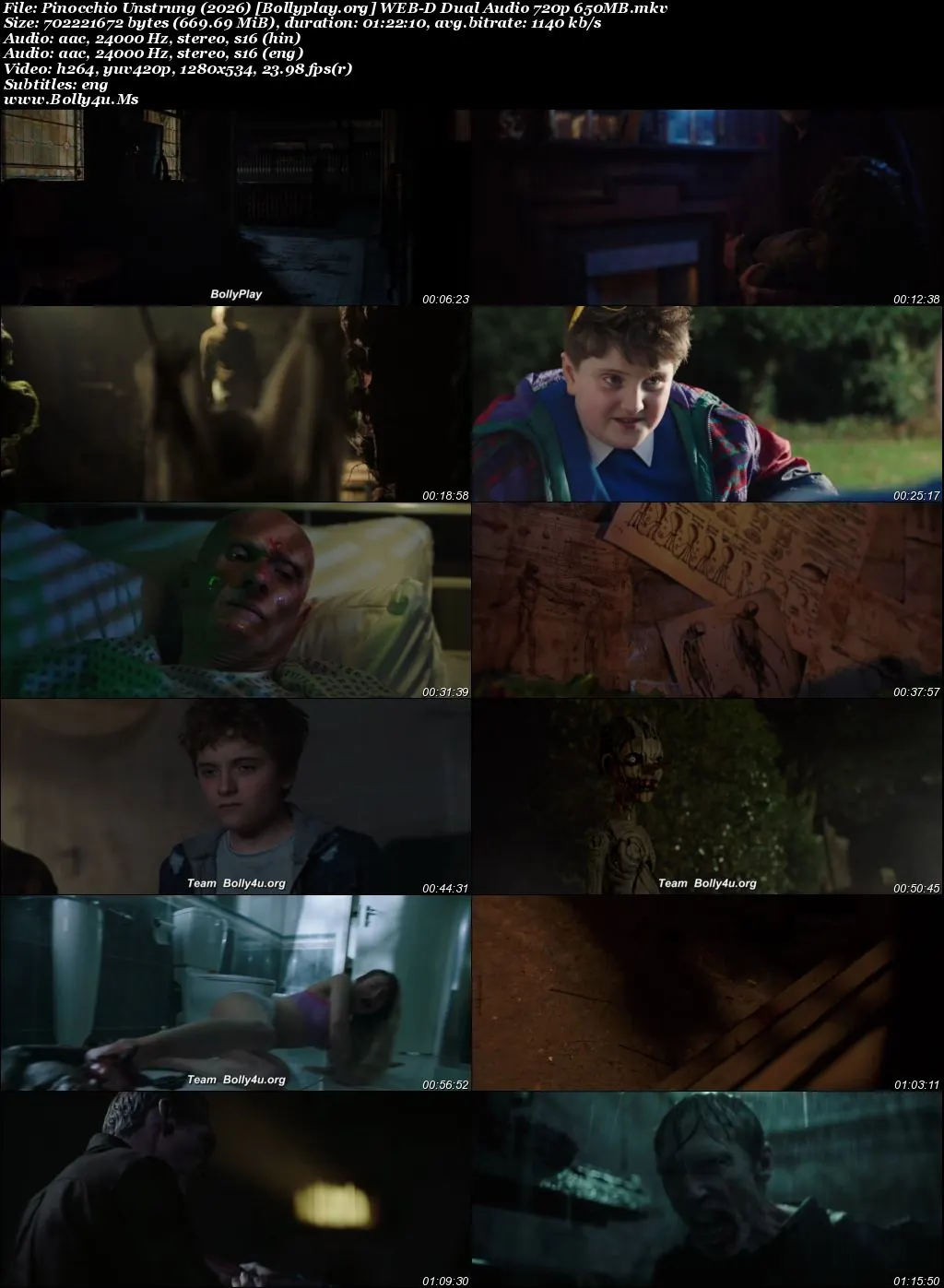 Pinocchio Unstrung 2026 WEB-DL Hindi Dual Audio ORG Full Movie Download 1080p  720p  480p
