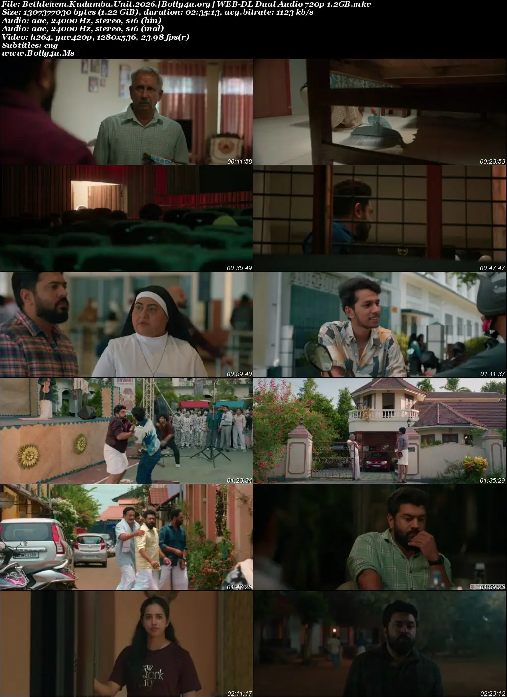 Bethlehem Kudumba Unit 2026 WEB-DL UNCUT Hindi Dual Audio ORG Full Movie Download 1080p  720p  480p