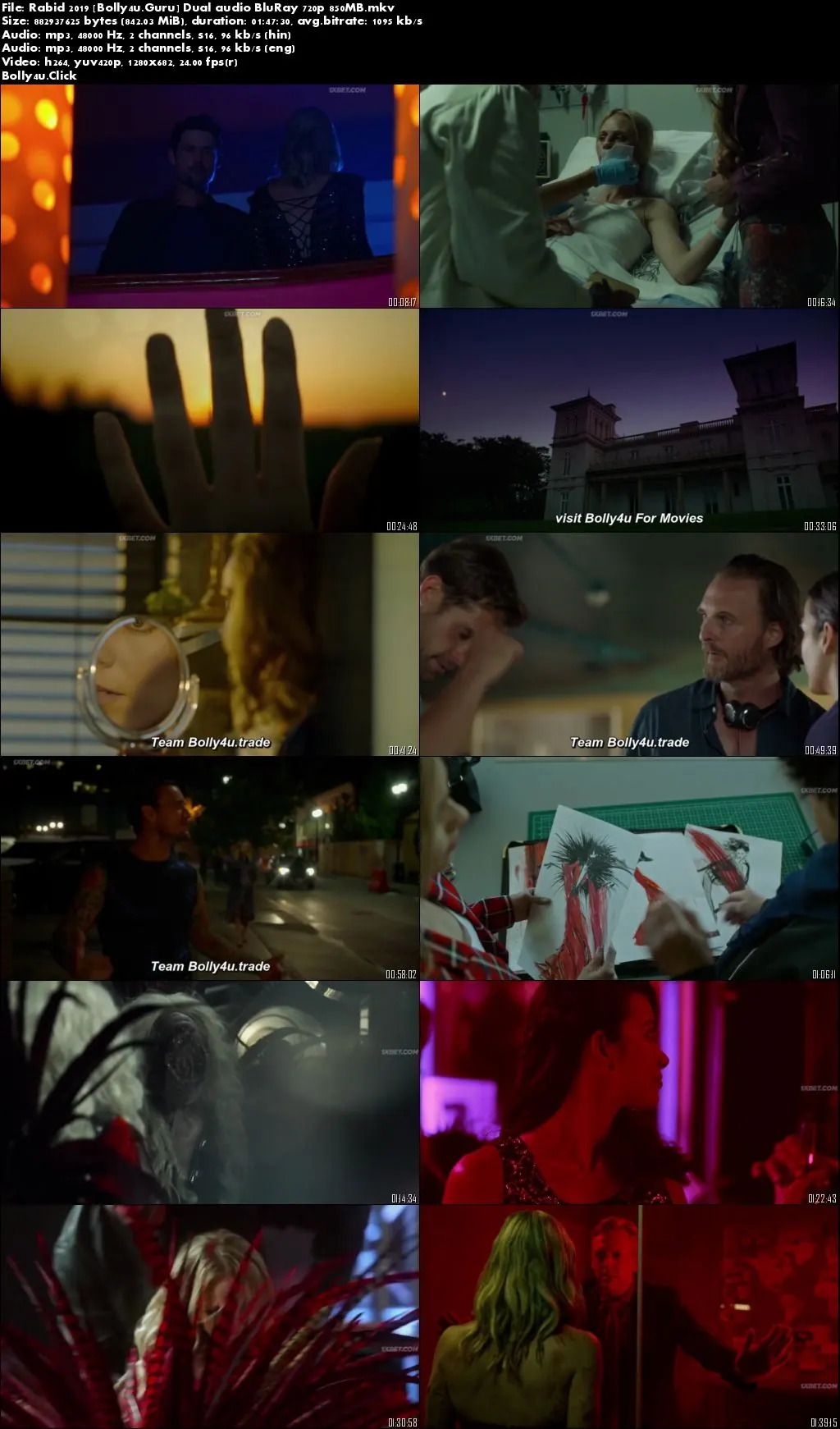 Rabid 2019 BluRay 850MB Hindi Dual Audio 720p Download Rabid 2019 BluRay 850MB Hindi Dual Audio 720p Download