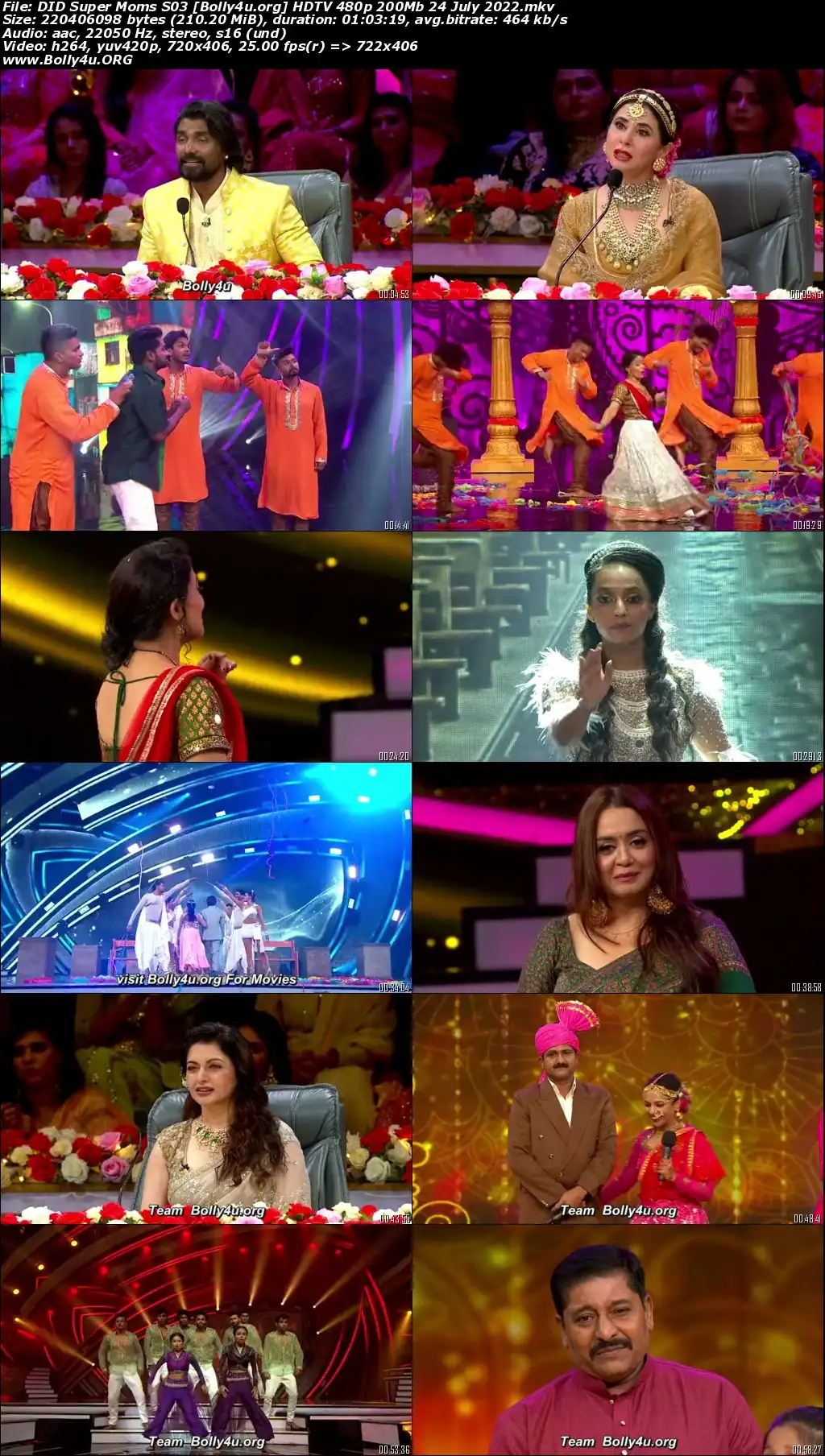 DID Super Moms S03 HDTV 480p 200Mb 24 July 2022 Download