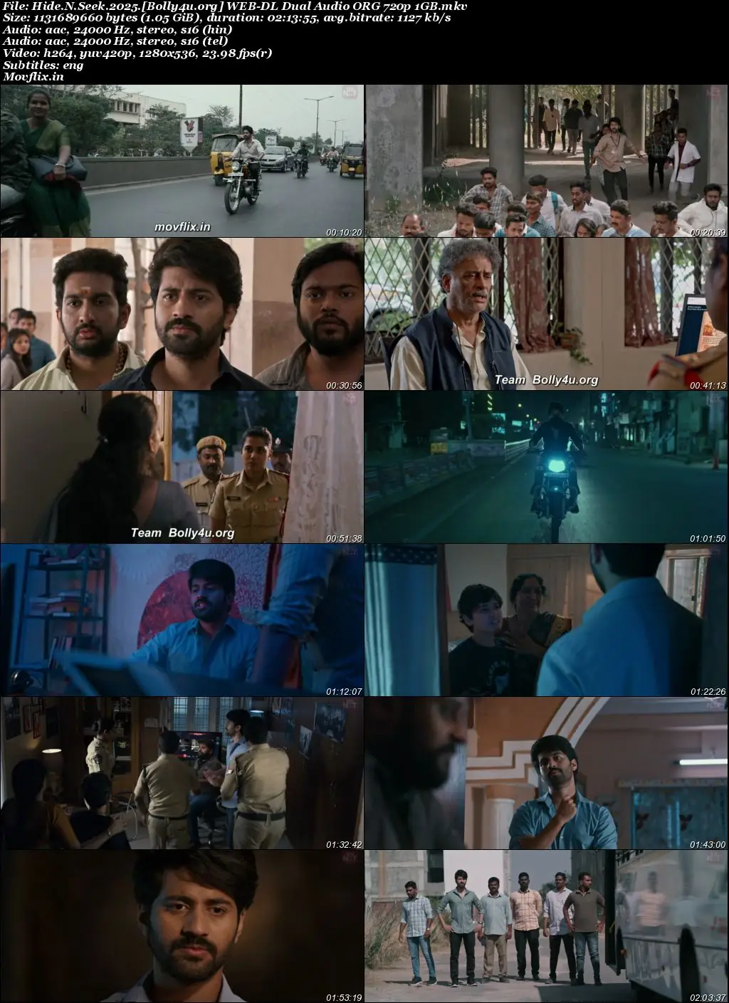 Hide N Seek 2025 WEB-DL UNCUT Hindi Dual Audio ORG Full Movie Download 1080p  720p  480p