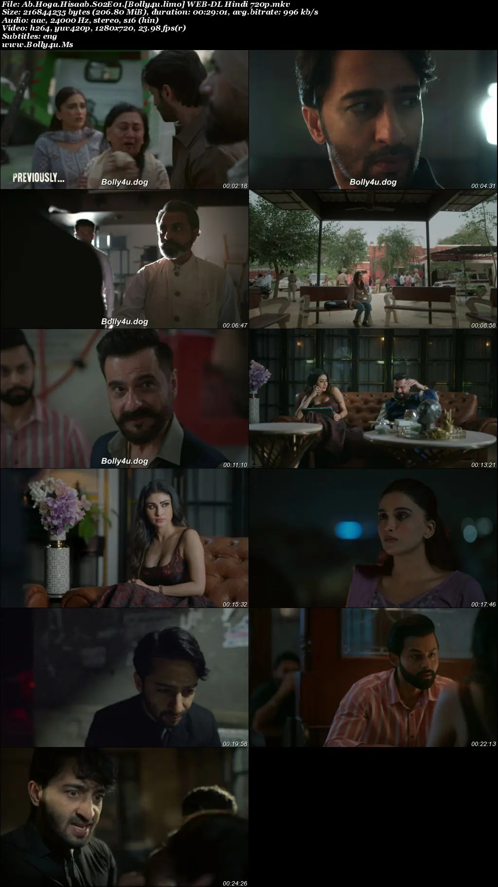Ab Hoga Hisaab 2026 WEB-DL Hindi S02 Complete Download 720p  480p