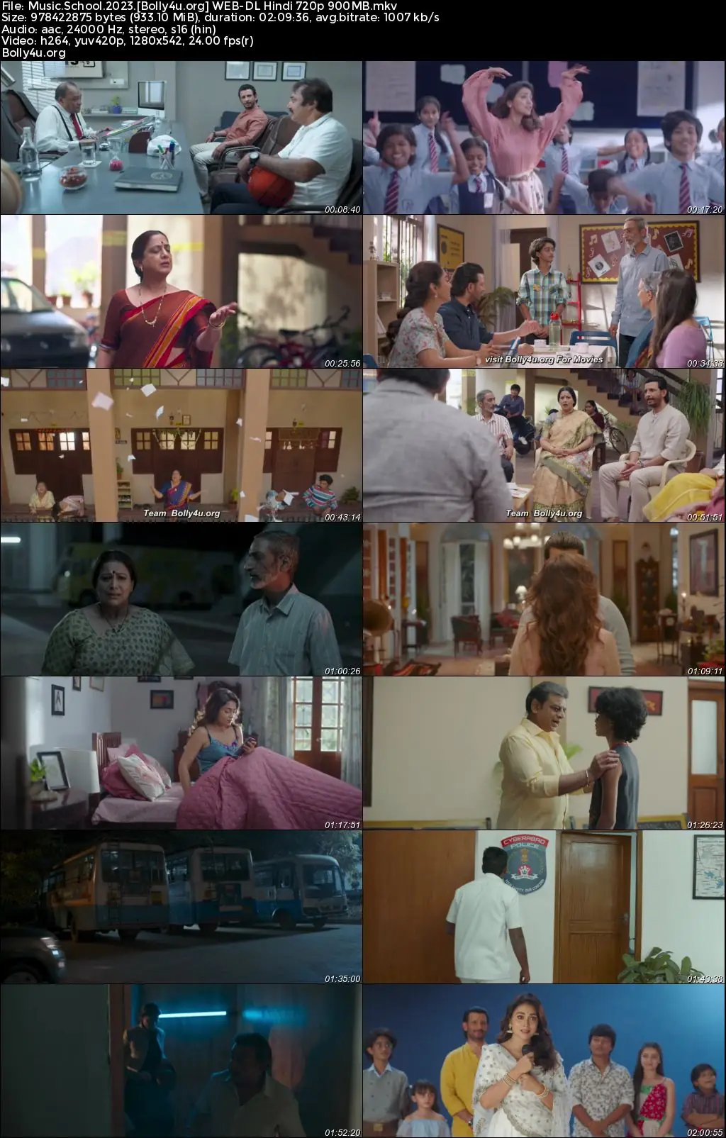 Music School 2023 WEB-DL Hindi Full Movie Download 1080p  720p  480p
