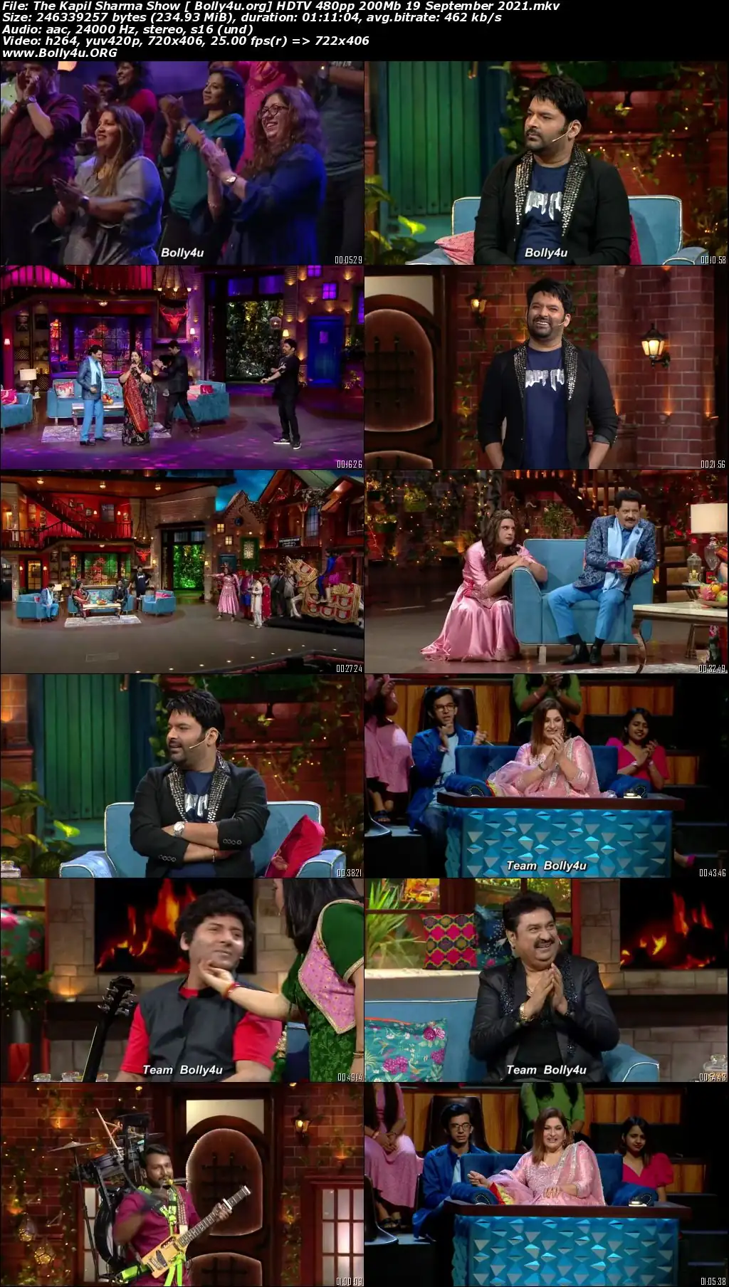 The Kapil Sharma Show HDTV 480p 200Mb 19 September 2021 Download