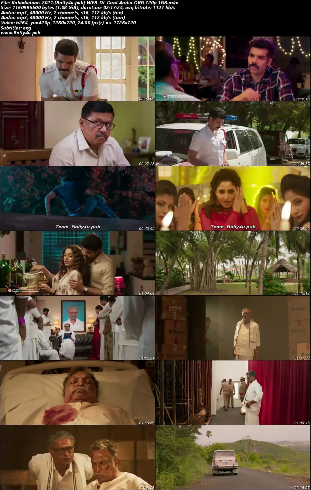 Kabadadaari 2021 WEB-DL UNCUT Hindi Dual Audio ORG Full Movie Download 1080p  720p  480p